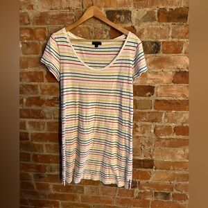 JCrew cotton t-shirt dress